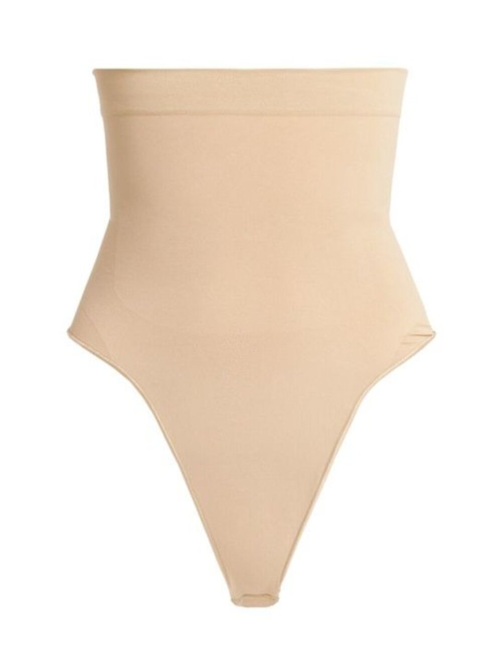 Skims Seamless Sculpt High Waist Thong Clay Small PN-THG-3360 - Open Box Like Ne